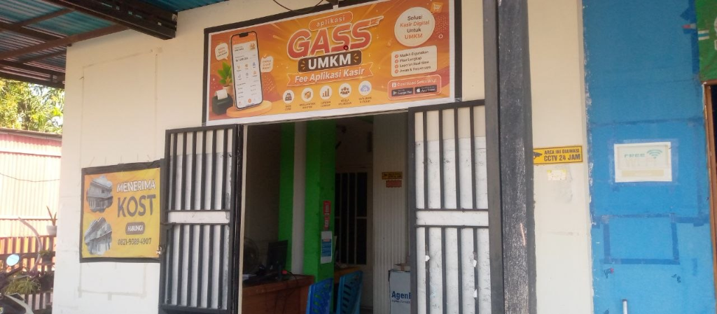 Outlet Fisik Warung Pulsa AqilaPulsa